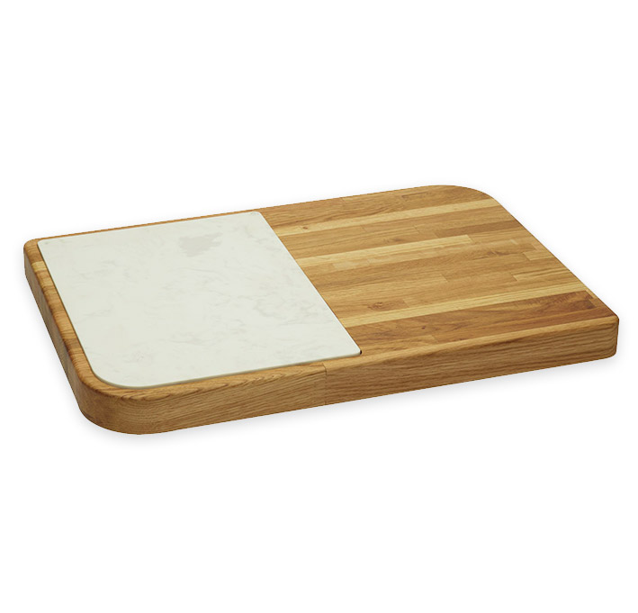 Legnoart GRAND CHEESE PLACE Oste- og Skærebræt (Eg/Marmor)