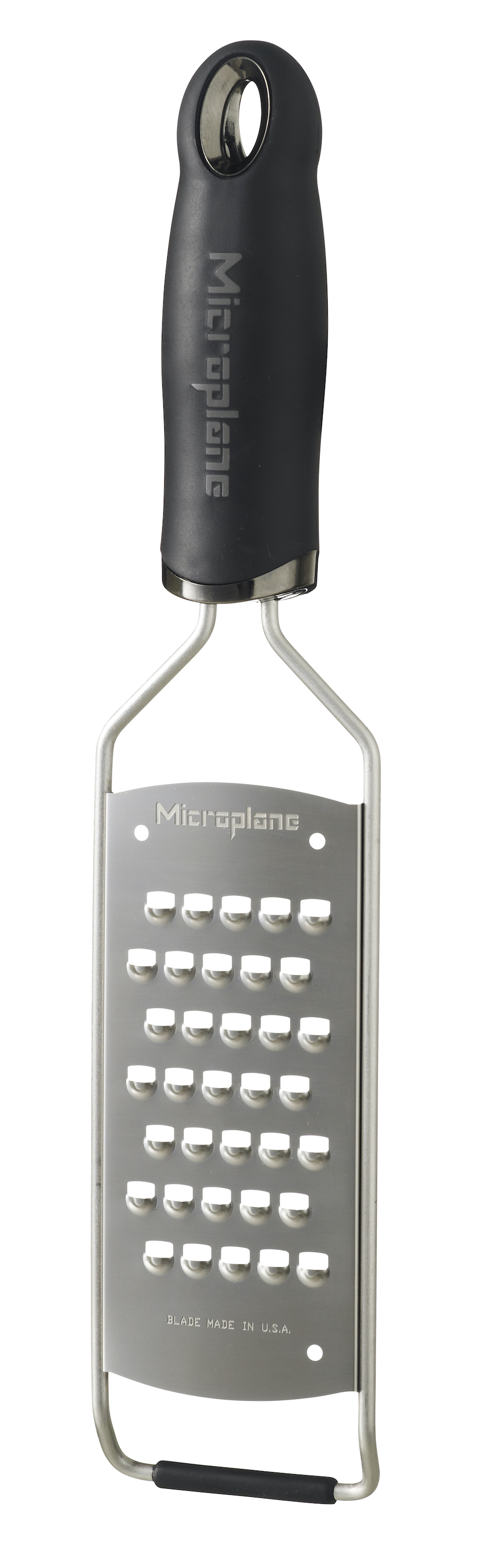 Microplane Gourmet Rivejern - Ekstra Grov (Sort)