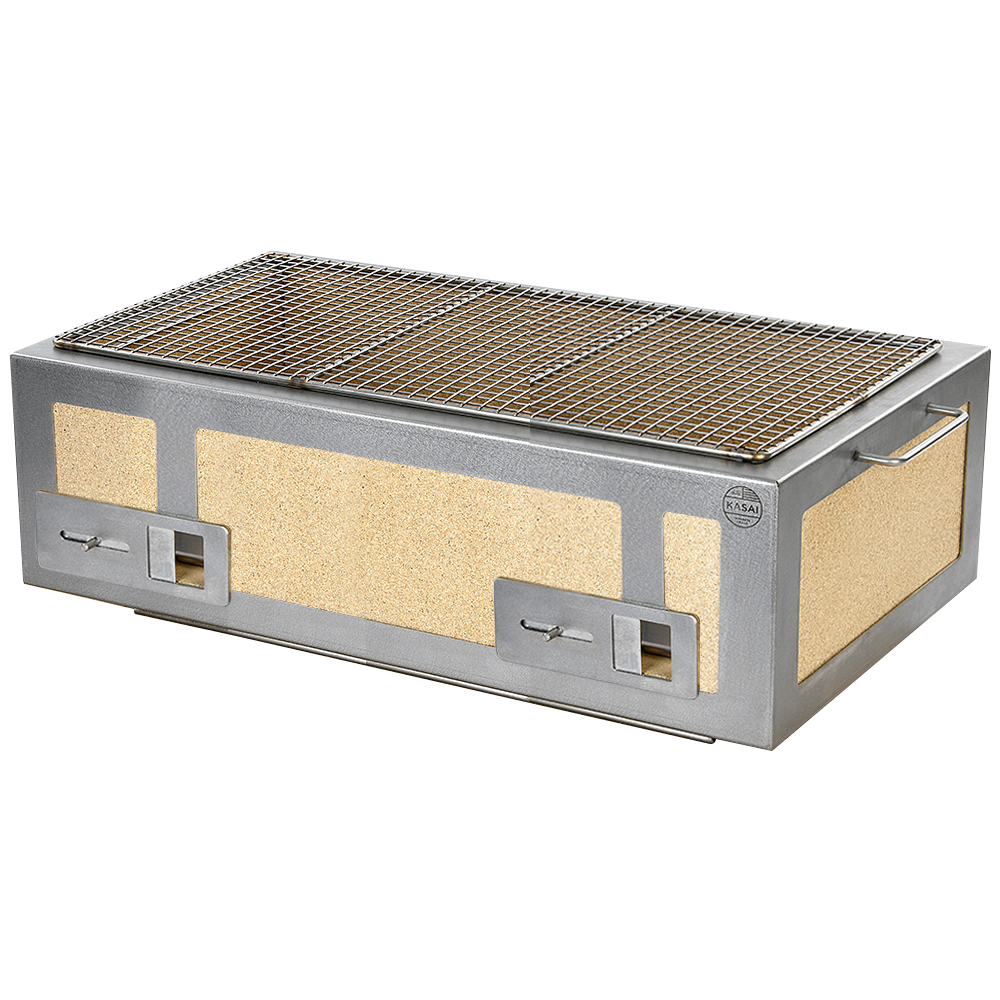 Demo & udstillingsmodel - Kasai Konro Yakitori Grill XL (Med Rustfri Stål Ramme)