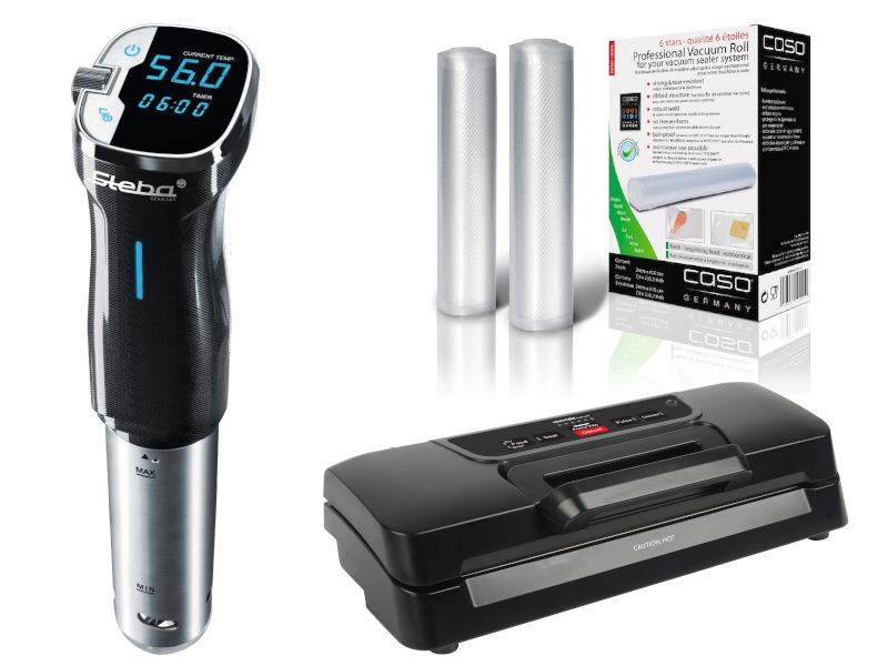 Steba SV50 Sous Vide Stav + VS270 Vakuumpakker