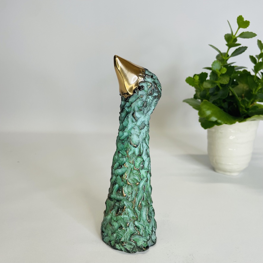 Vips - skulptur i ægte bronze