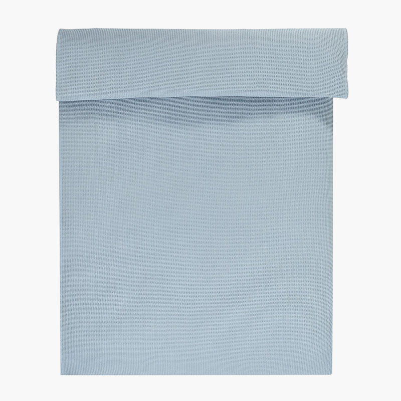 BYSKAGEN - Vaflet Sengetæppe - Blå