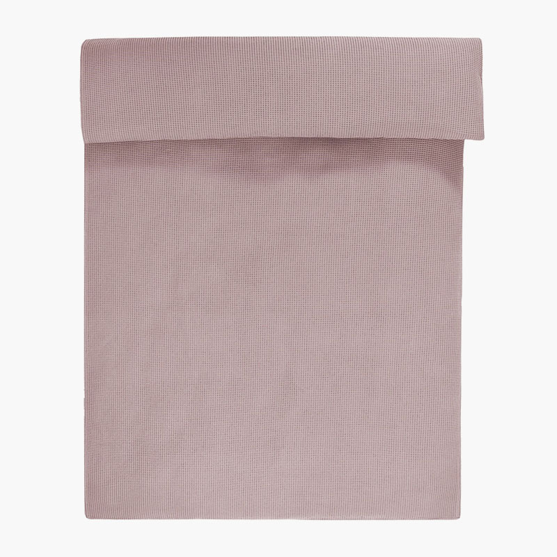 BYSKAGEN - Vaflet Sengetæppe - Rosa