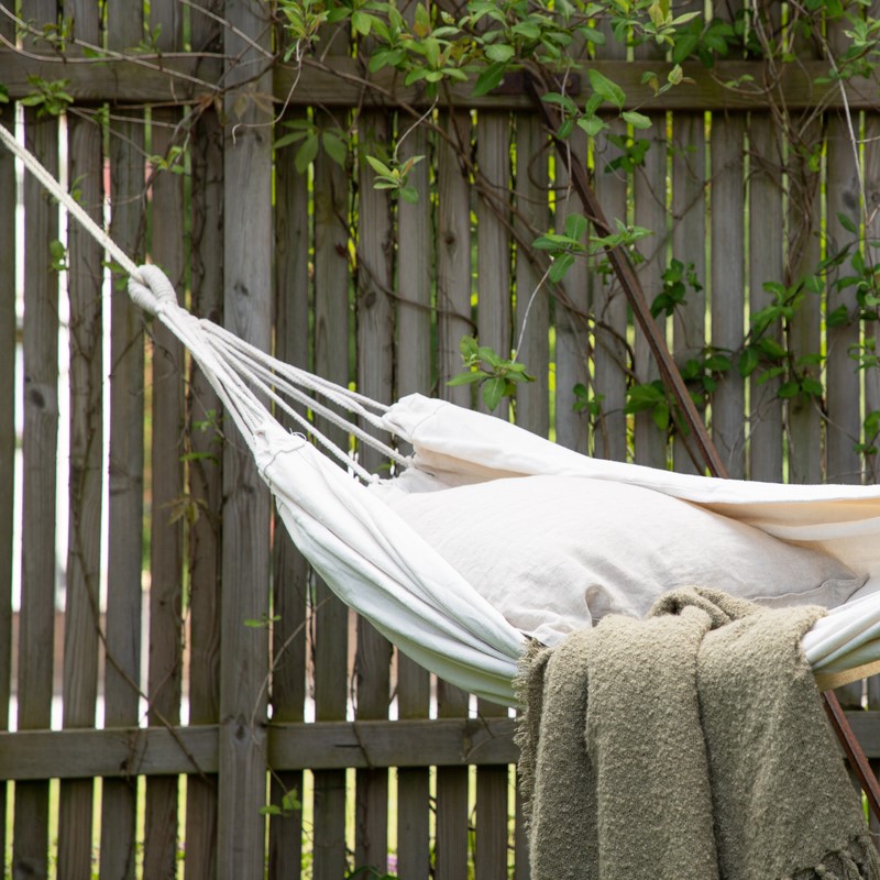 Tabarka - Hængekøje i hvidt stof