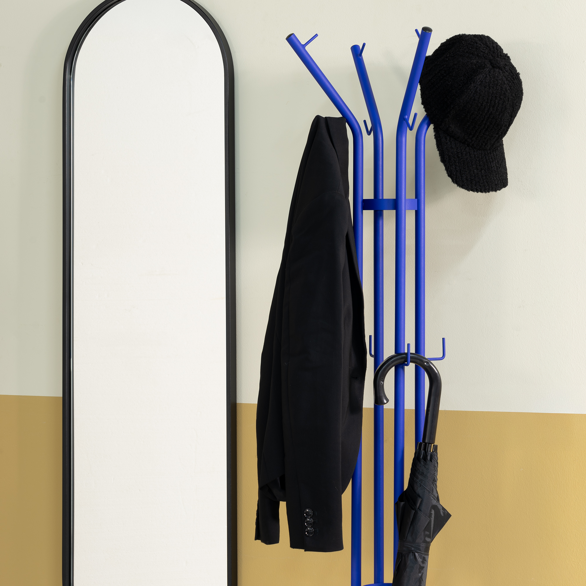 Technic - Stumtjener i marineblå metal