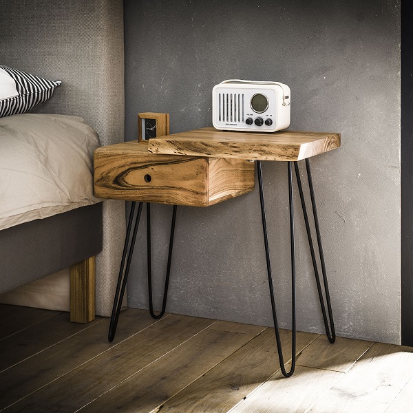 Tropical - Sengebord i massivt akacietræ