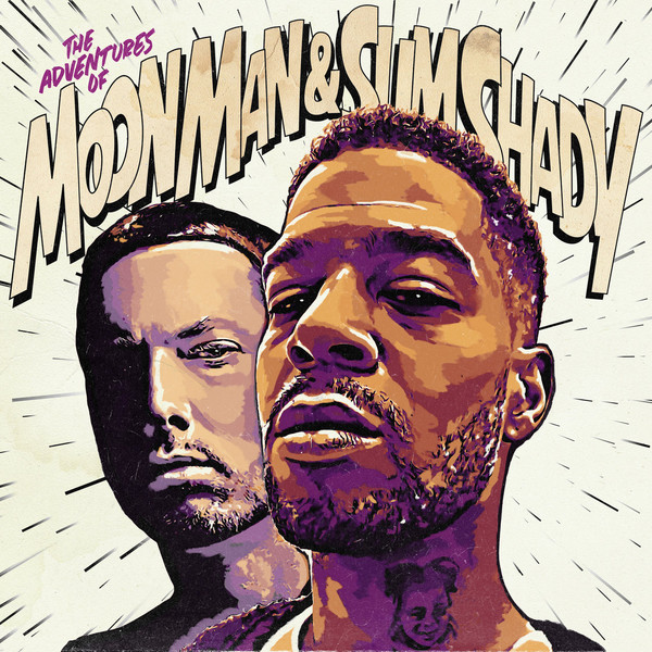 Kid Cudi & Eminem - The Adventures Of Moon Man & Slim Shady 7'' (Limited Edition) (Vinyl, Single)