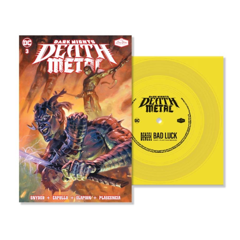 Denzel Curry & PlayThatBoizay - Bad Luck 7" (DC Version) (Limited Edition) (Vinyl Flexi Disc)