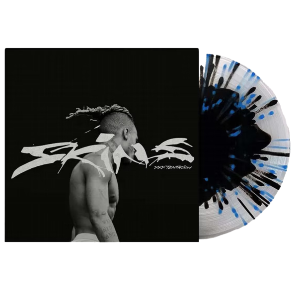 XXXTentacion - Skins (Limited Edition) (Black & Blue Splatter Vinyl)