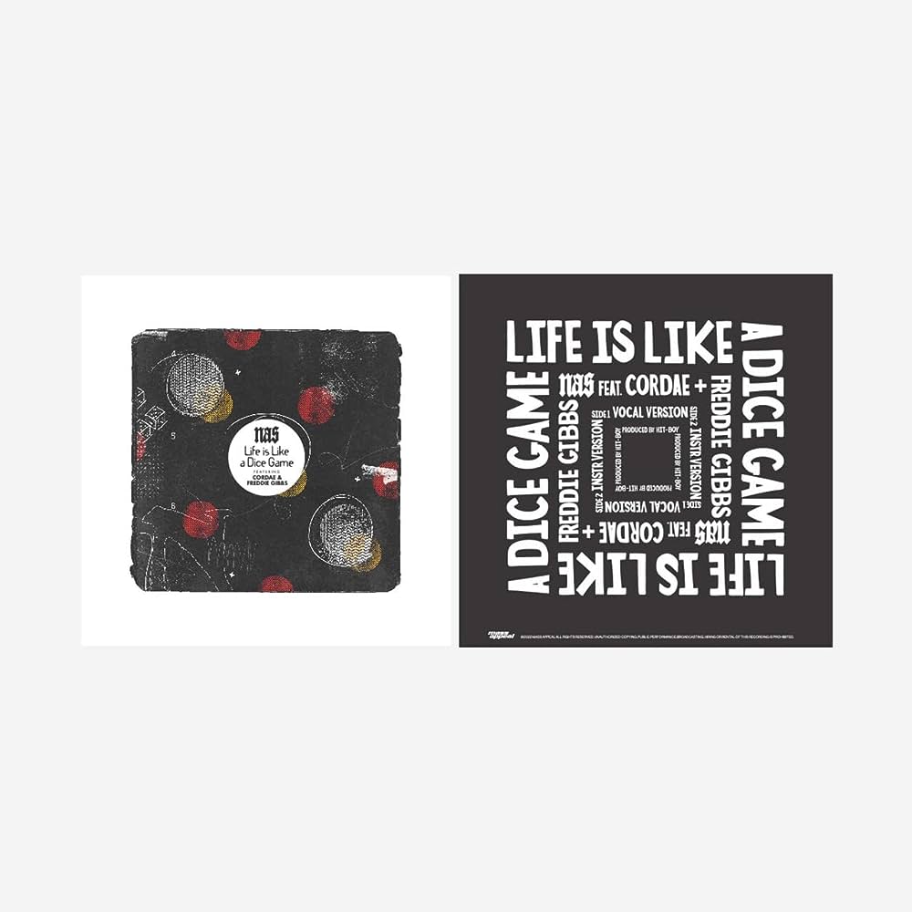 Nas - Life Is Like A Dice Game 7'' (Vinyl, Single)