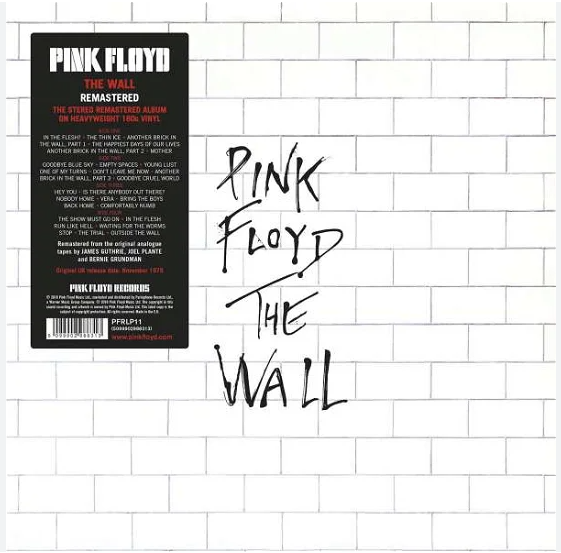 Pink Floyd - The Wall (Vinyl) (Mindre Coverskade)