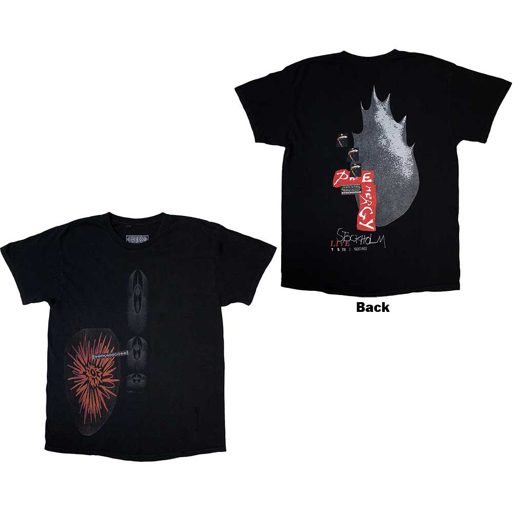 TRAVIS SCOTT UNISEX T-SHIRT: SUMMER RUN 2023 STOCKHOLM BLACK (LIMITED EDITION & EX-TOUR) (Large)