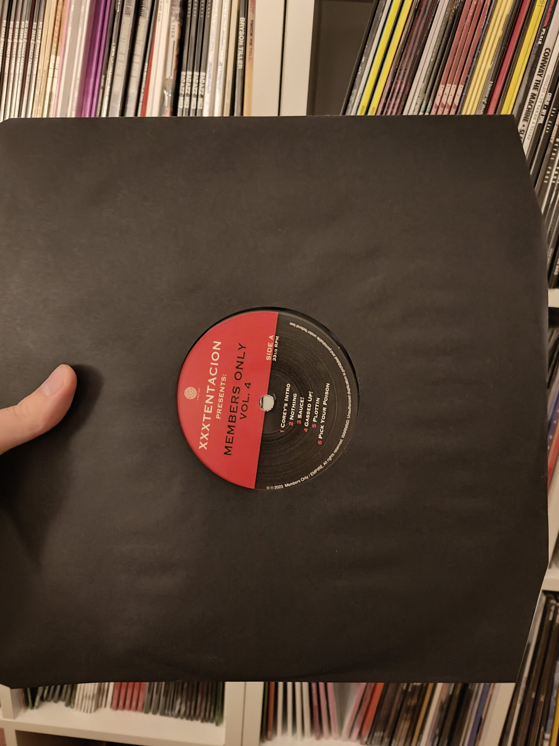 XXXTENTACION - Members ONLY vol 4 (1 Plade Side a+b) (Vinyl)