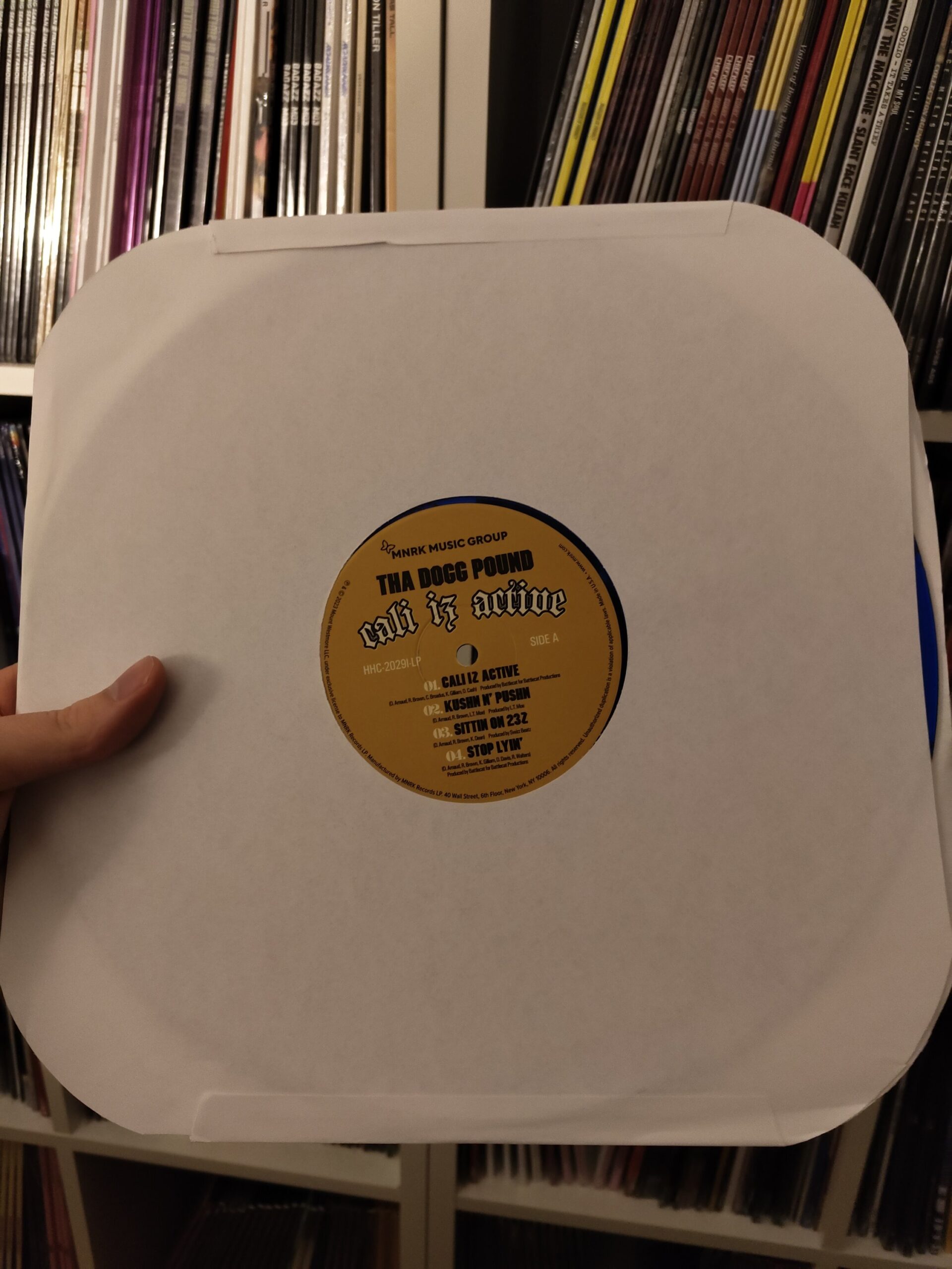 Tha Dogg Pound - Cali Iz Active (1 plade side a+b) (Limited edition) (Blå Vinyl)