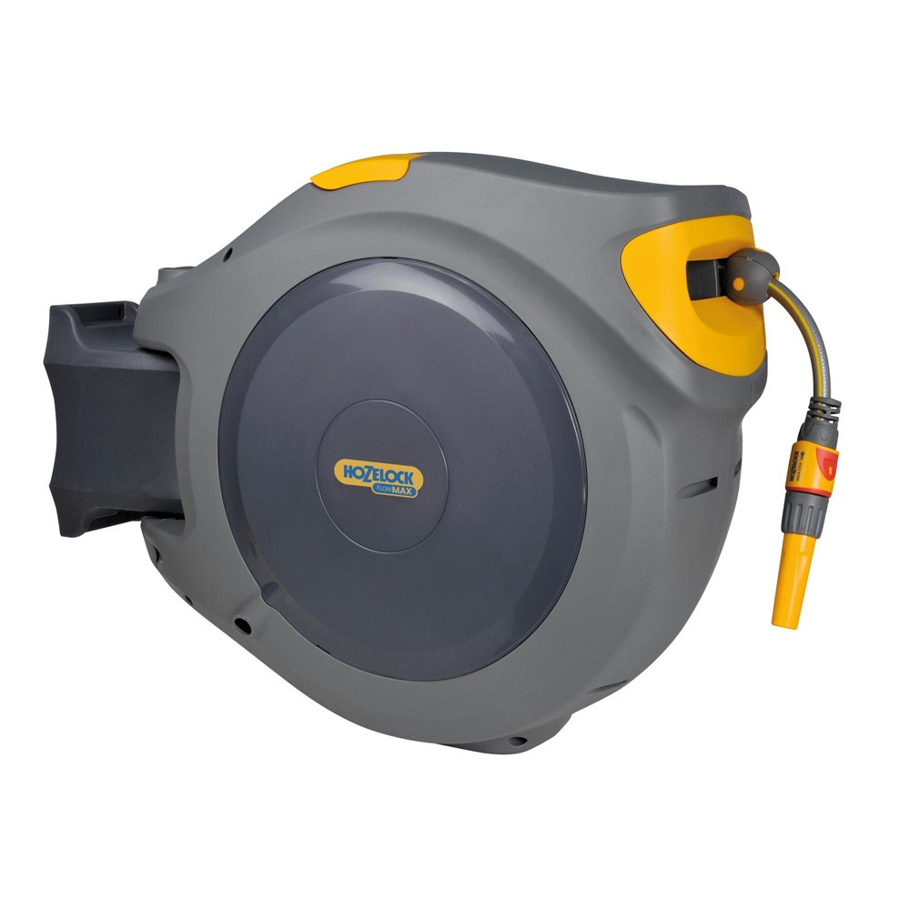 Hozelock FlowMax slangeopruller til væg 30 meter