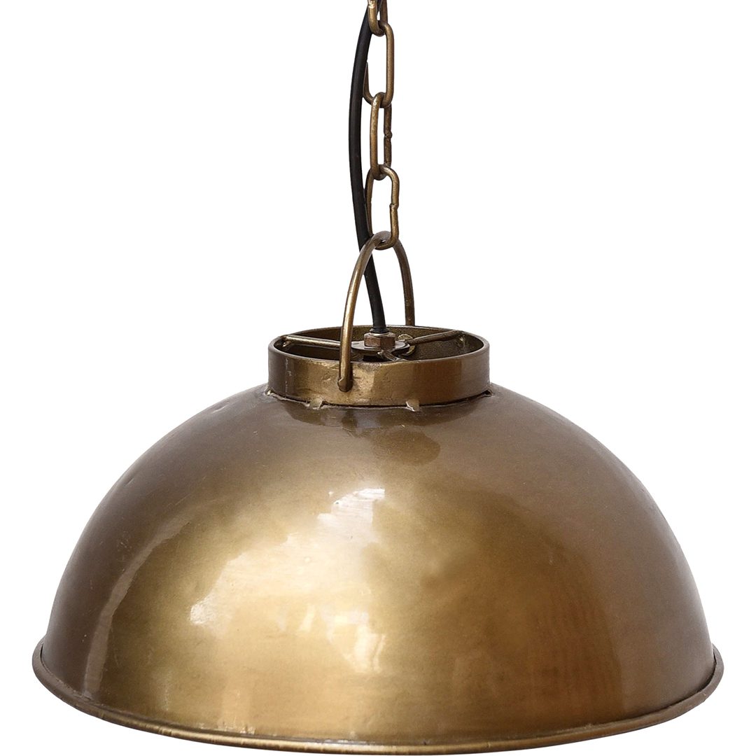 Loftlampe antik messing Ø:52cm