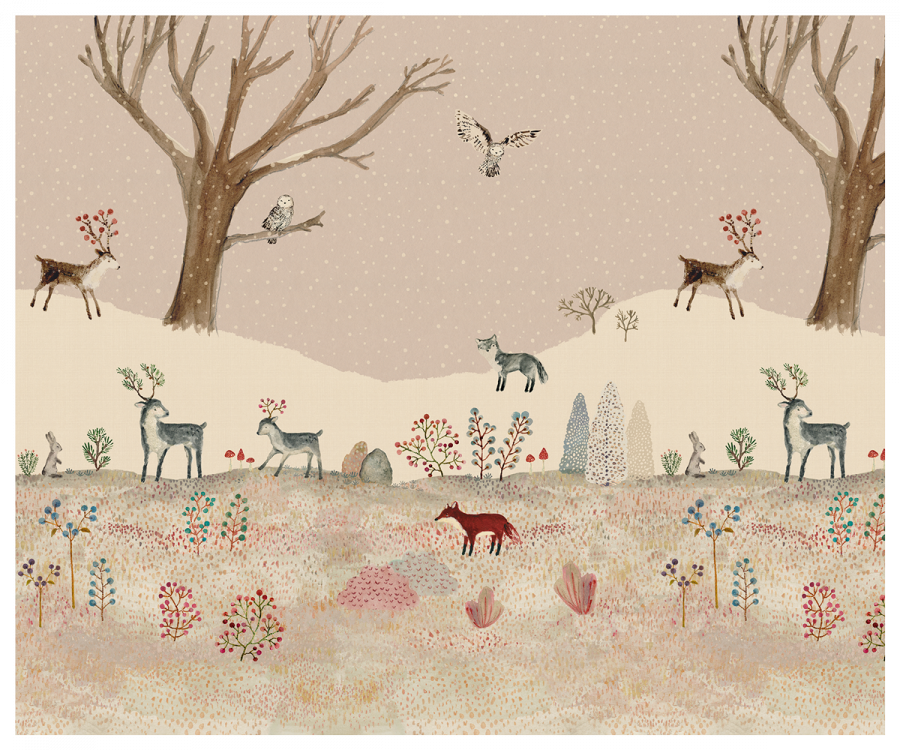 Gavepapir, Winter Wonderland - 10 m