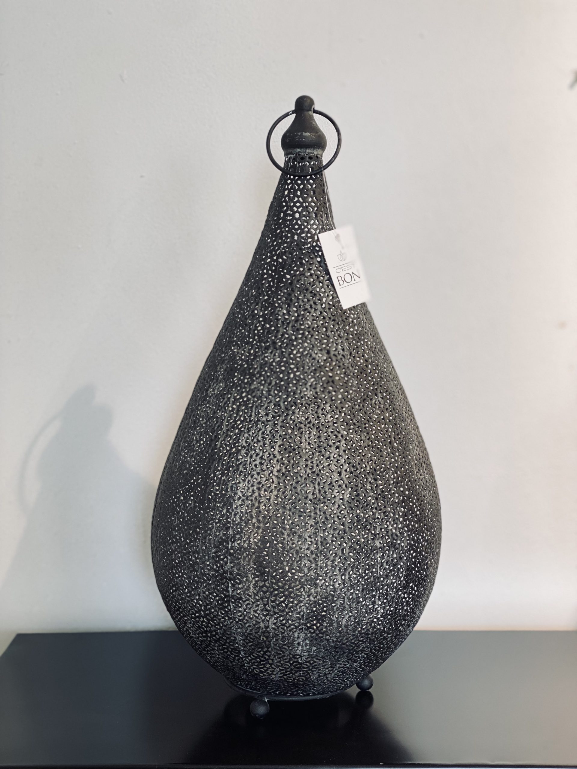 Dråbe lanterne hulmønster - stor