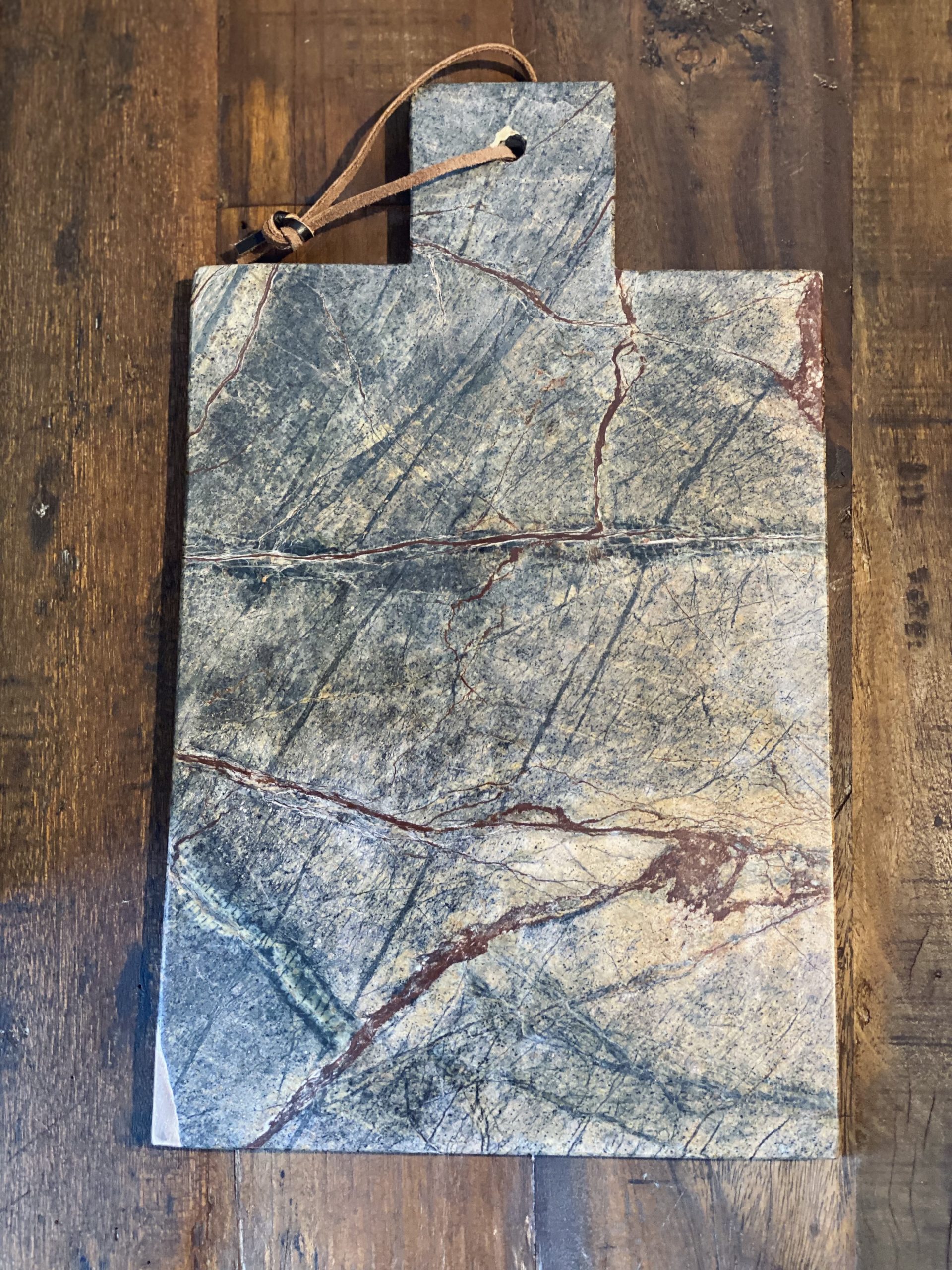 Skærebræt, marmor - "GREEN" - stor