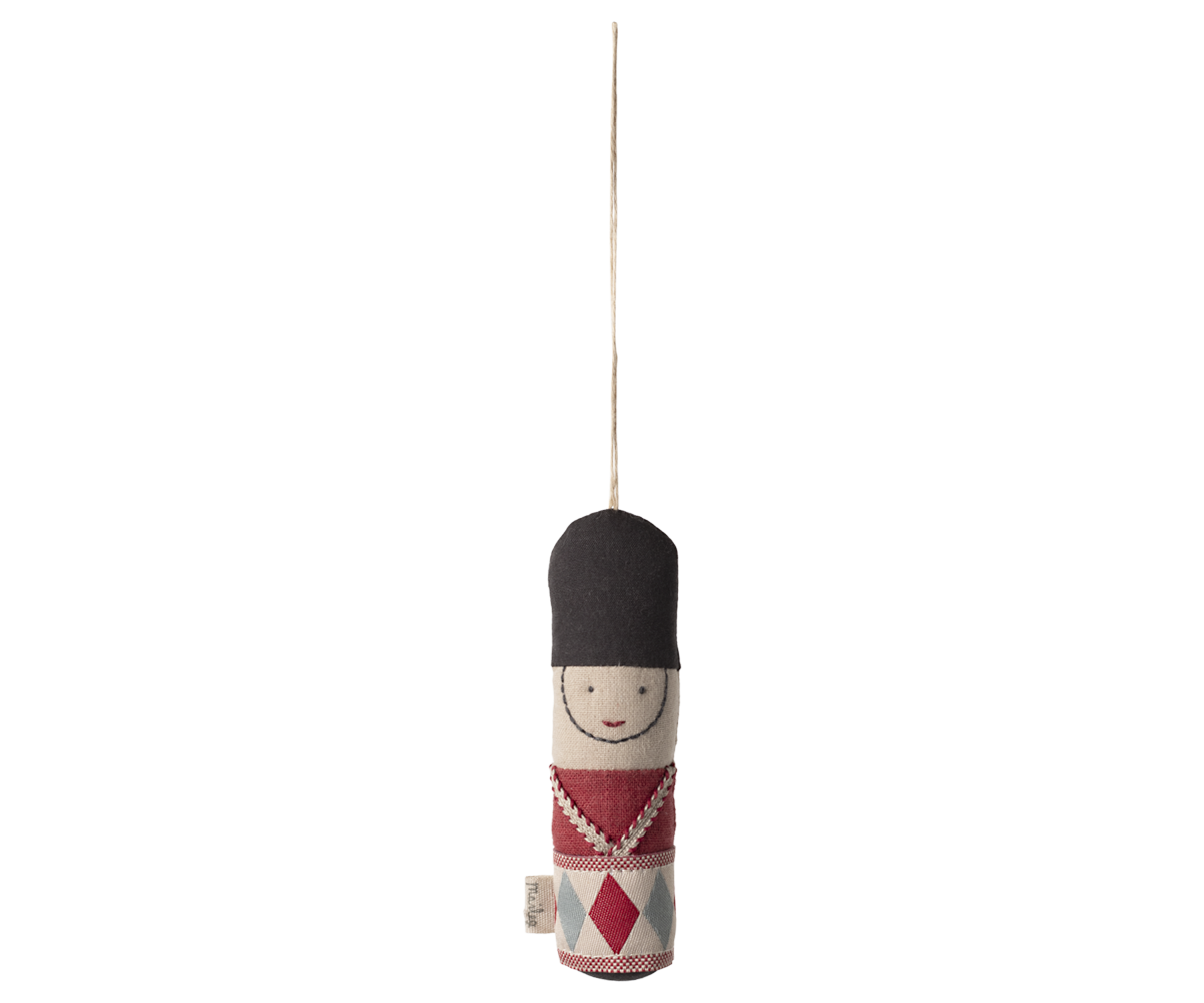 Garder ophæng i stof - rød