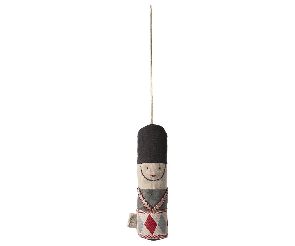 Garder ophæng i stof - blå