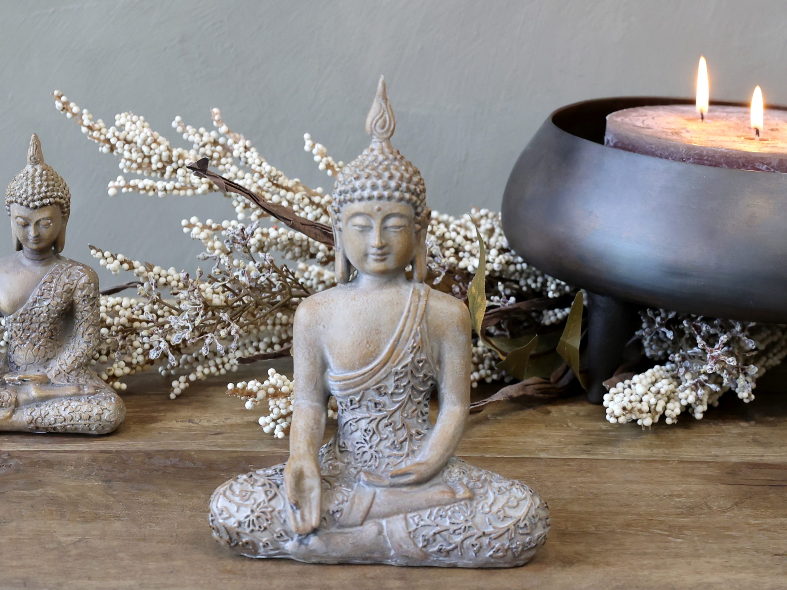 Lille Buddha Siddende