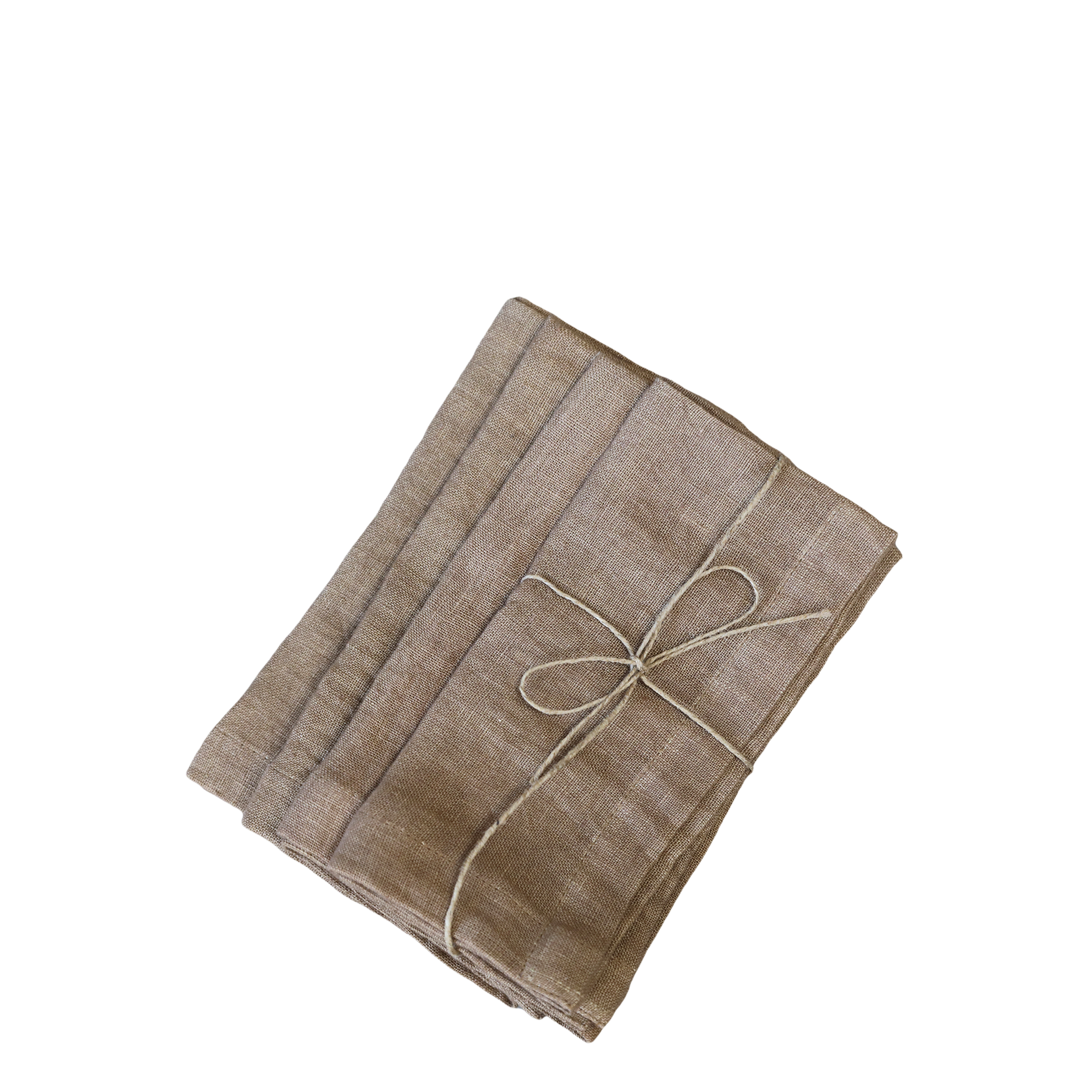 Stofserviet i hør sæt af 4 - AMBER