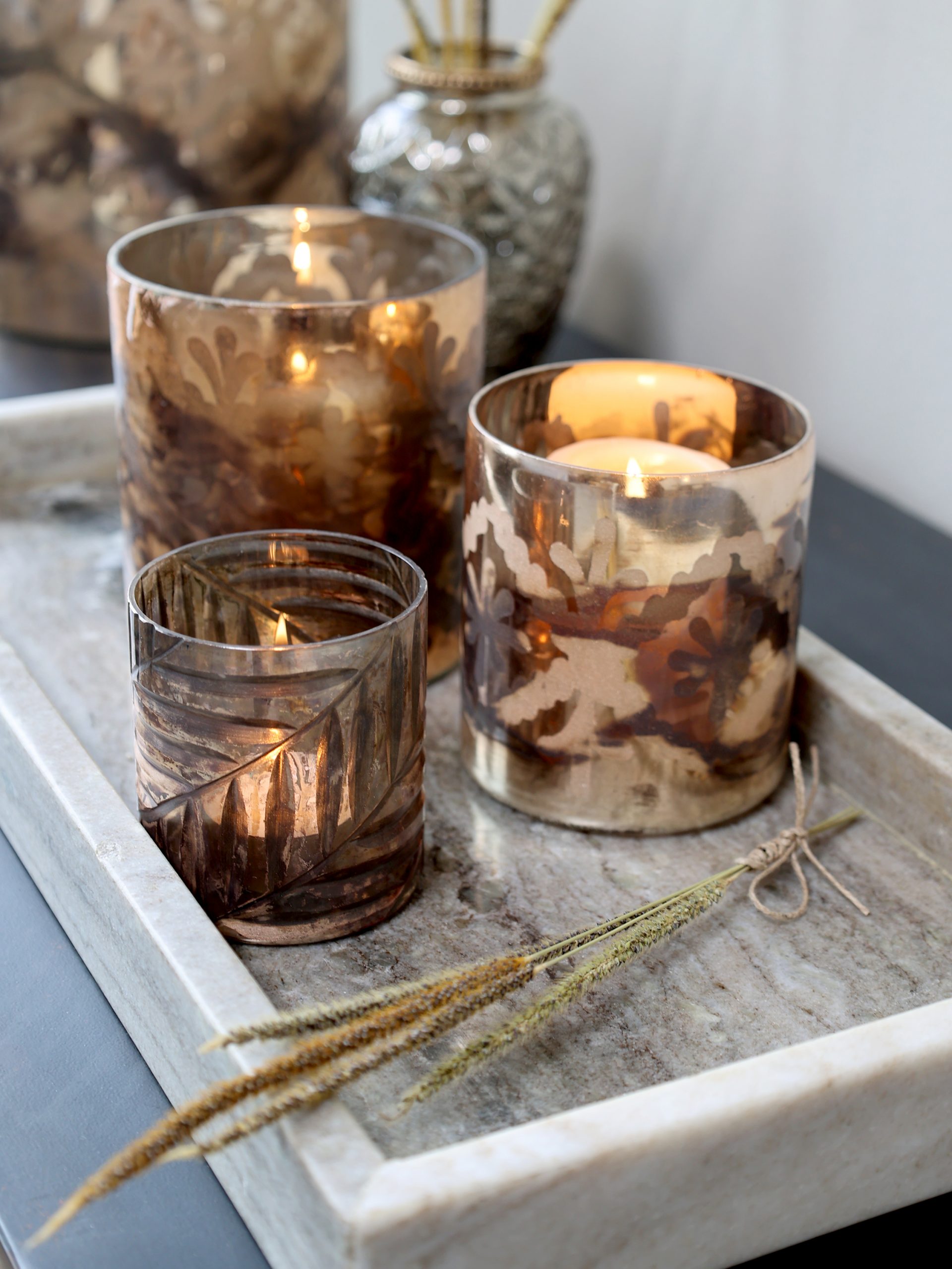 Marmor bakke - 45x22 cm