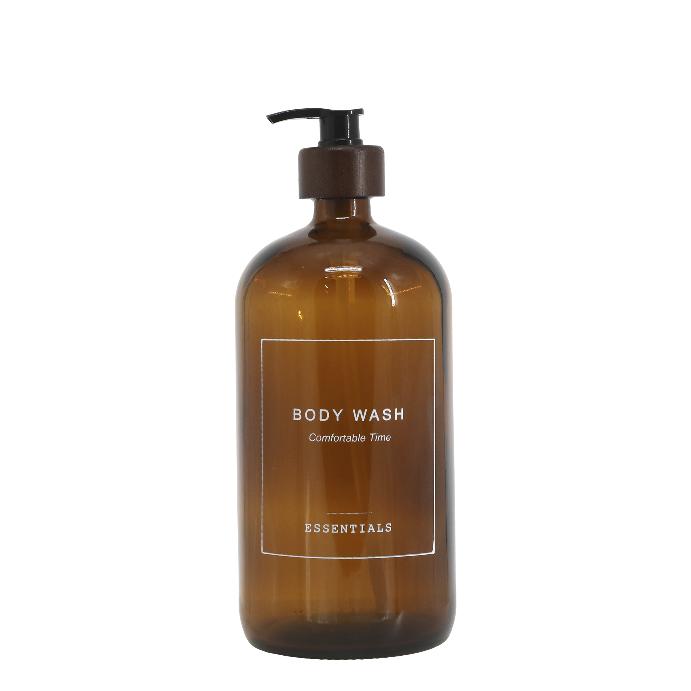 Flaske m. pumpe Body Wash 1000 ml - Mocca