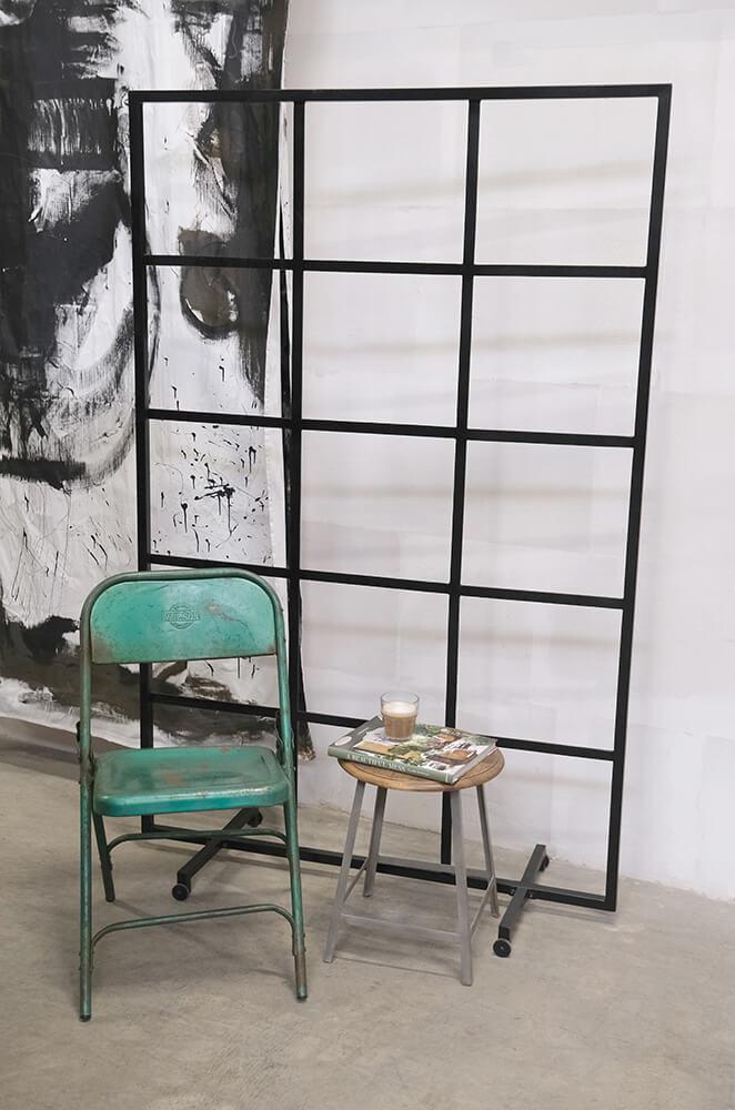 New York skillevæg med hjul - M