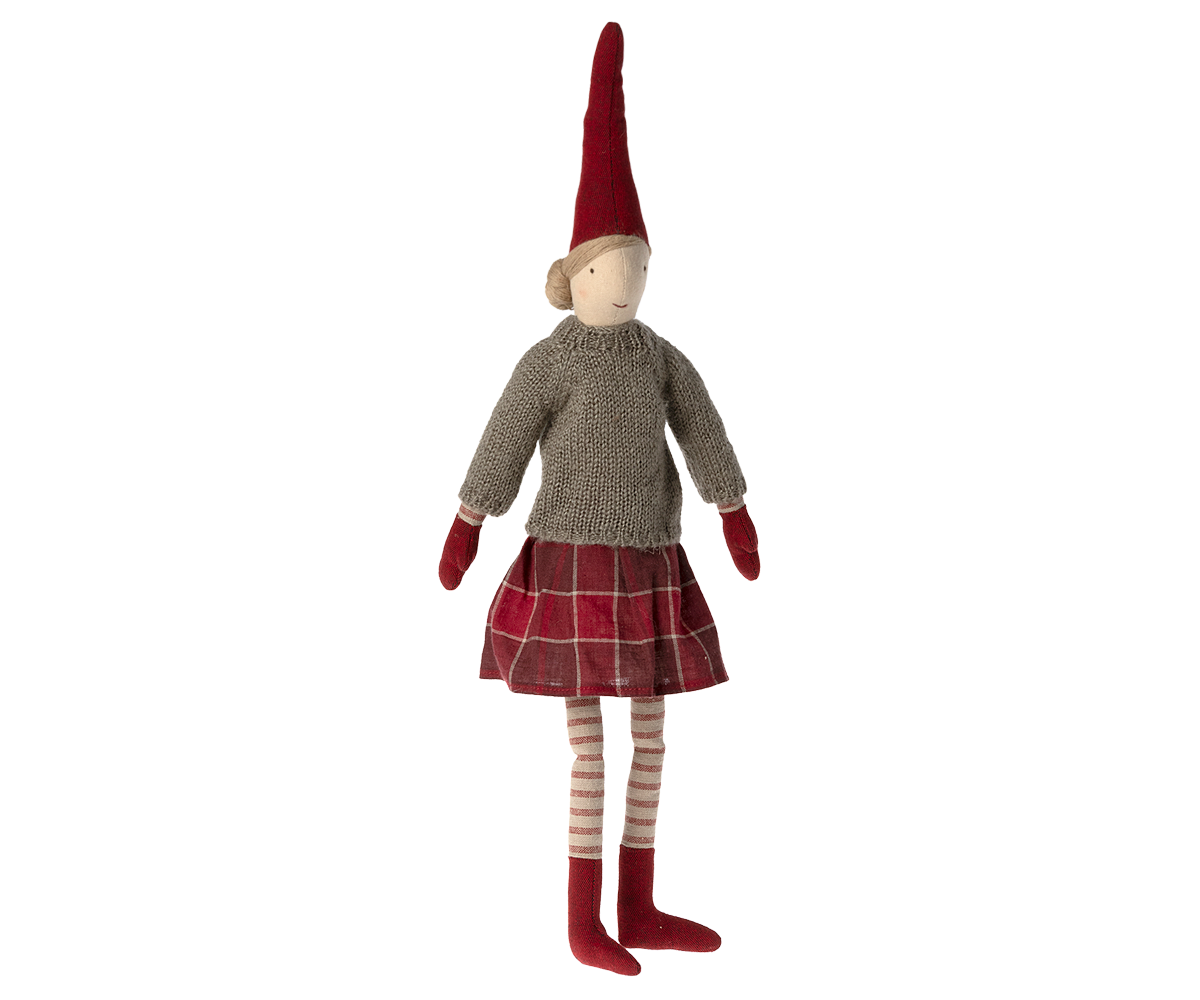 Medium nisse, str. 3 pige, nederdel