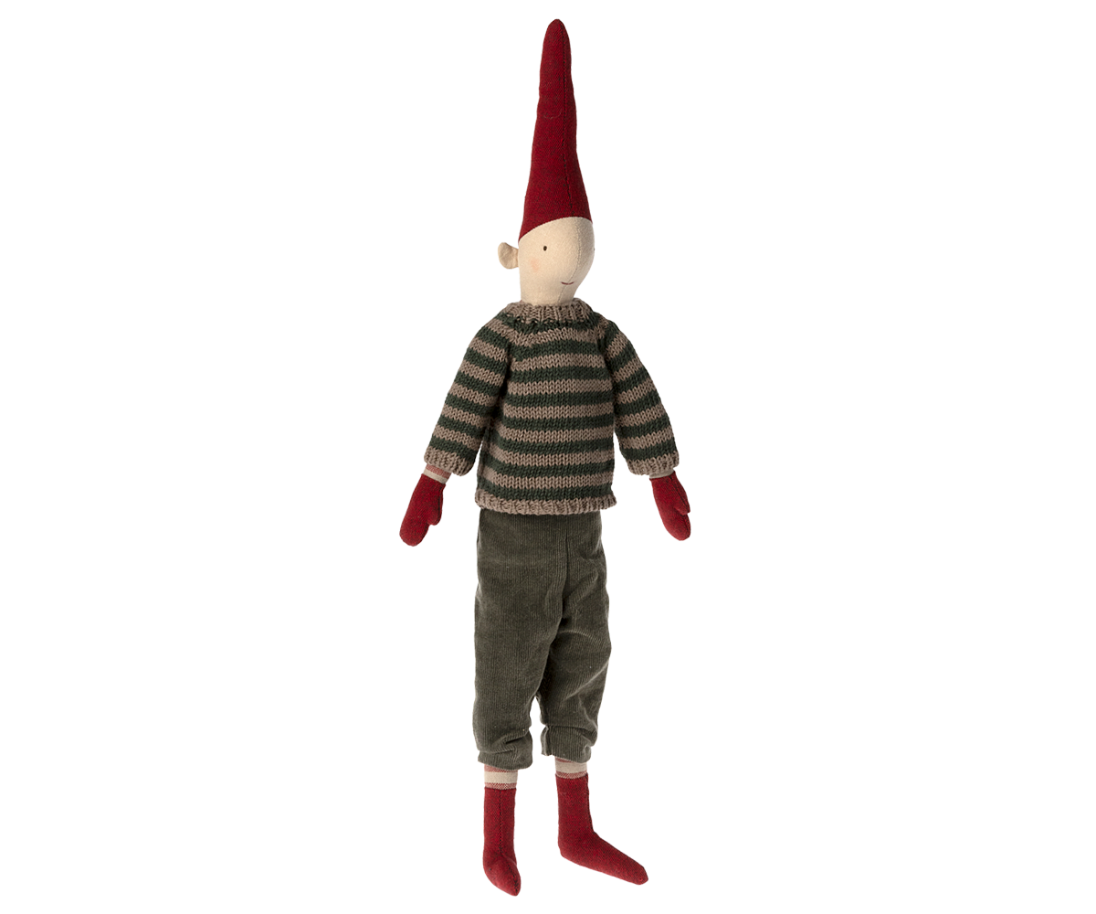 Medium nisse, str. 3 Dreng m. stribet strik