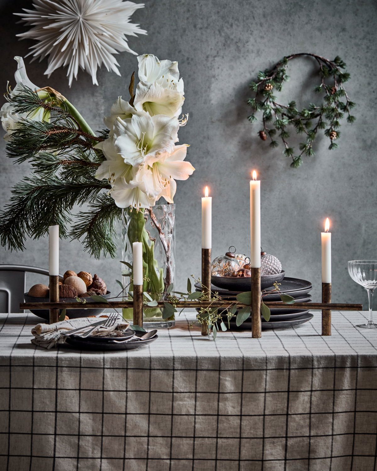 Lysestage - Maxi80 - Antik messingfinish