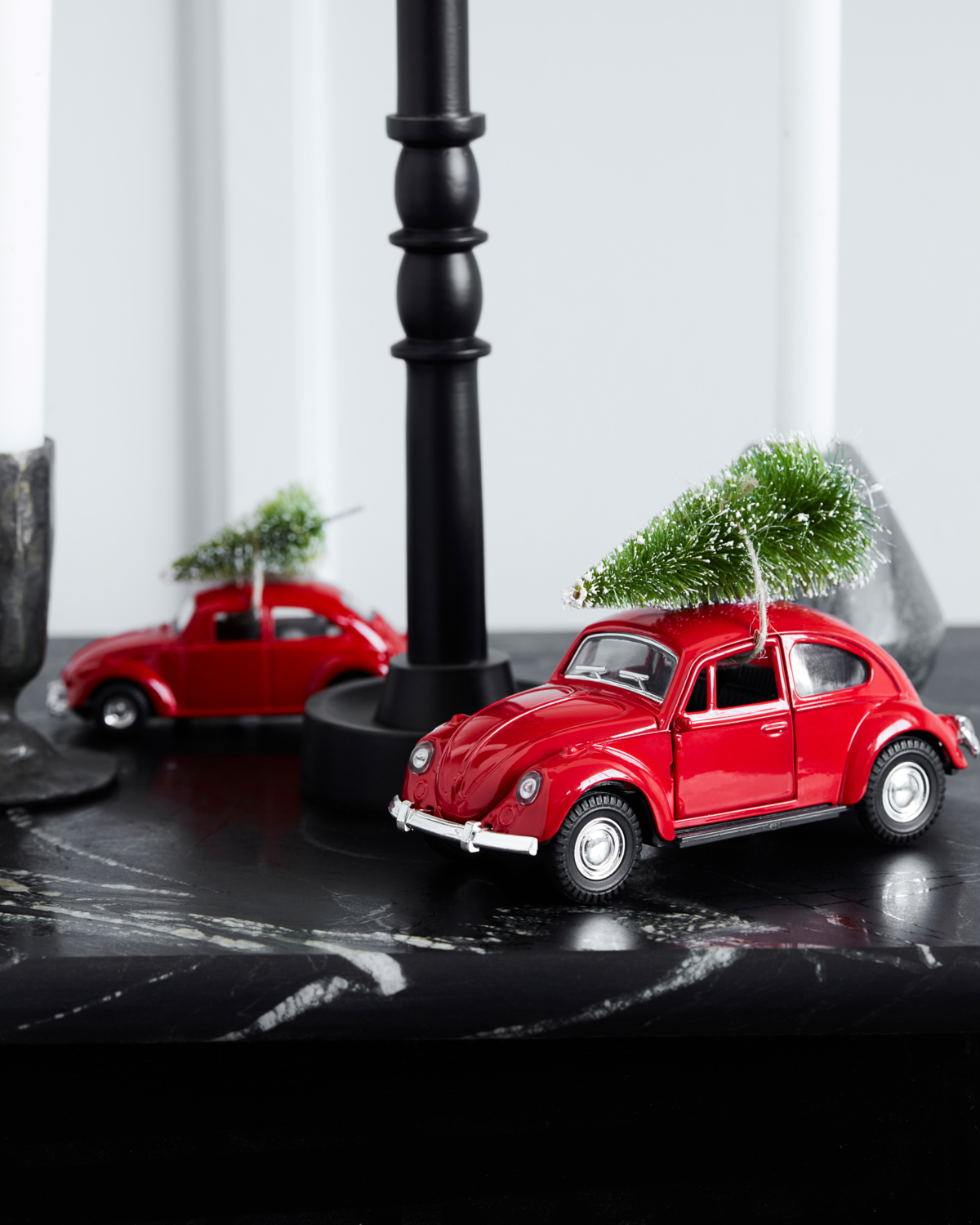 Julebil, lille - RØD