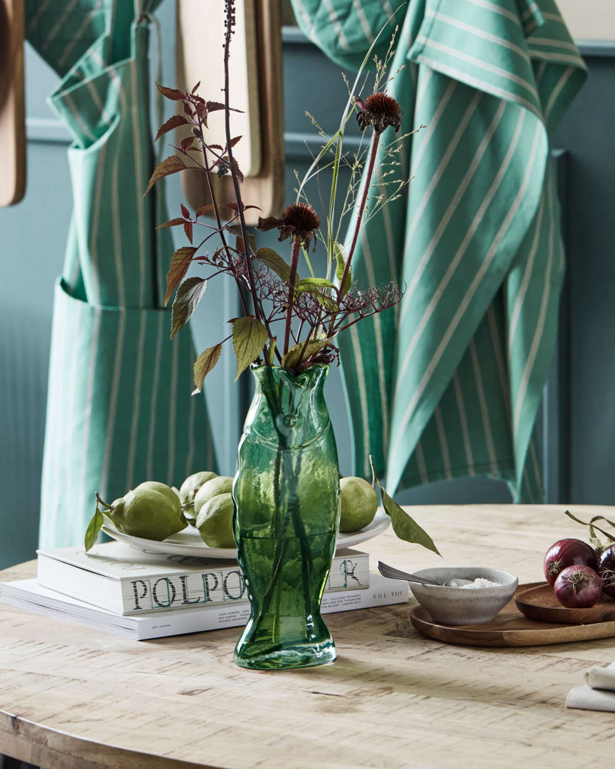 Vase HD - fisk, Grøn