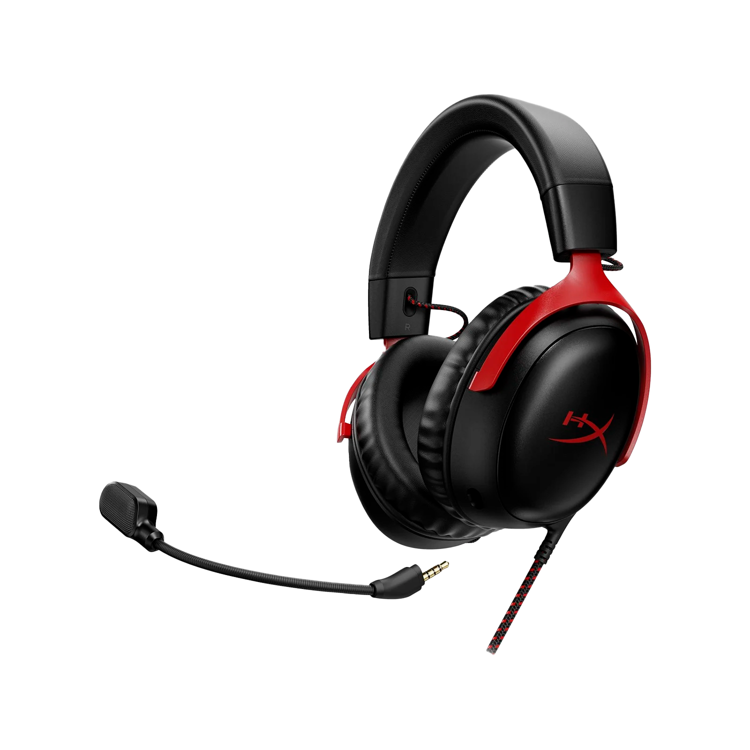 HyperX Cloud III Gaming Headset • Kablet • USB & 3,5 mm • Sort/Rød