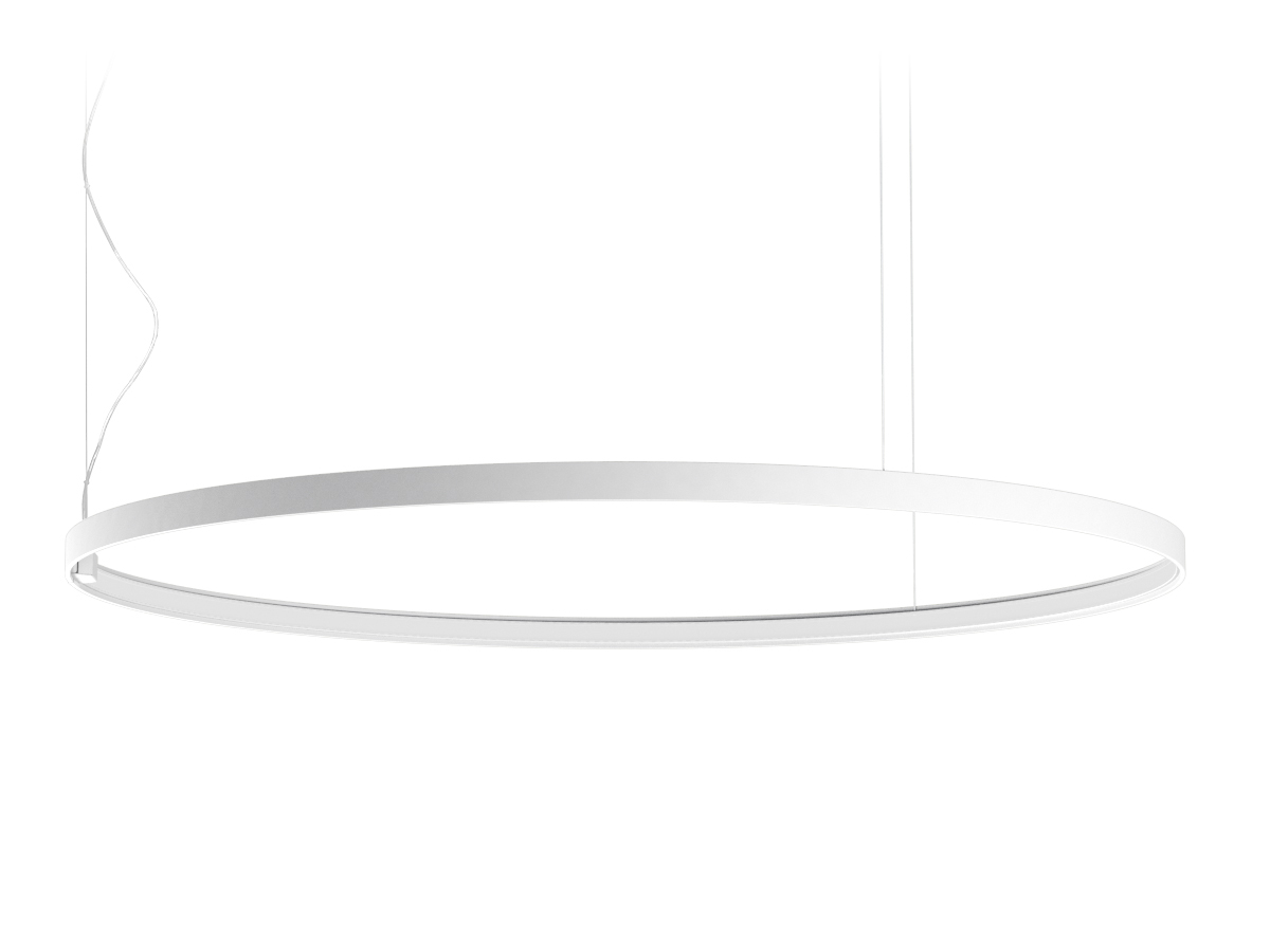 Panzeri ZERO ROUND Ø98 hvid 2.700 Kelvin (Varm hvid farve)