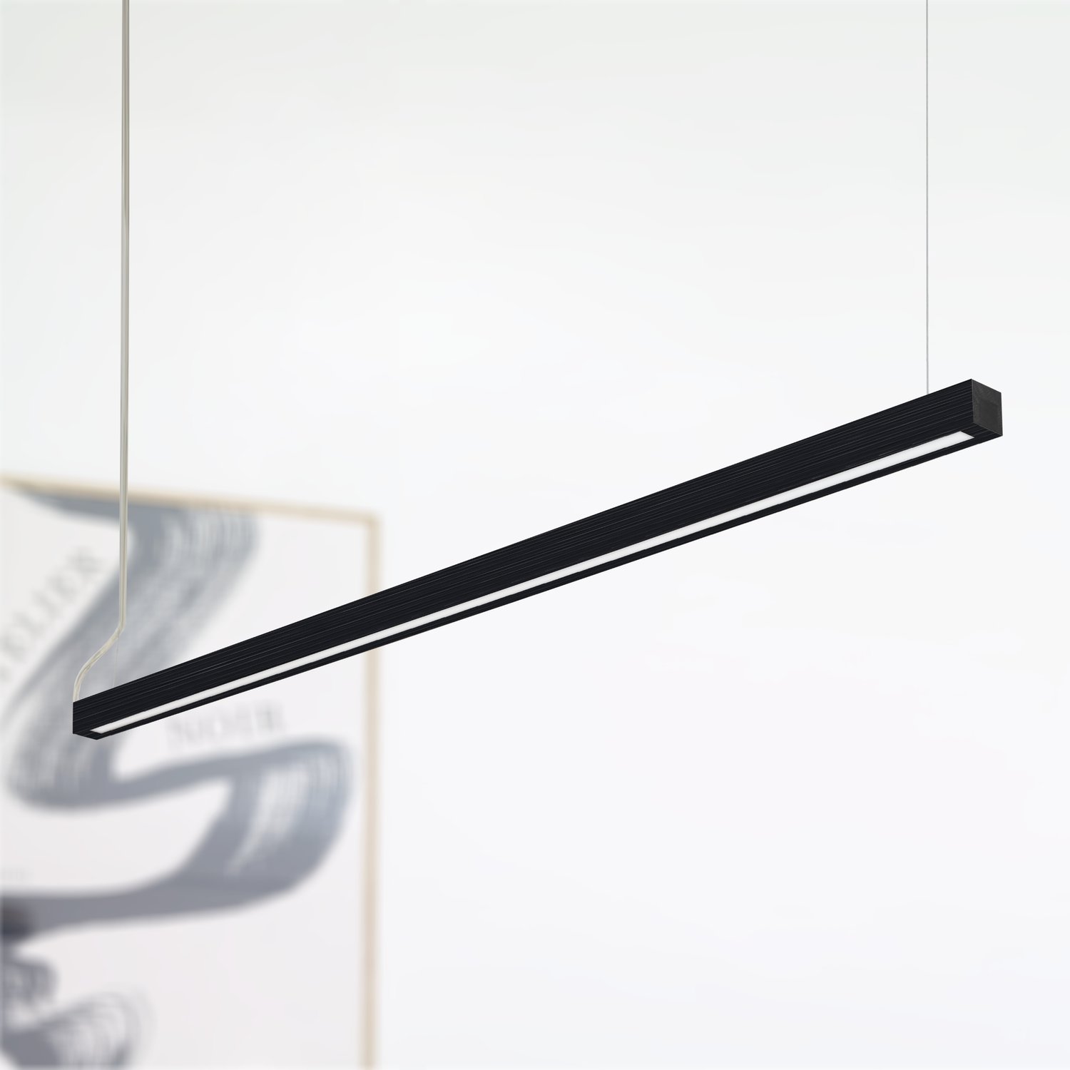 LED Pendel Sort xS The Dark (100cm)