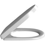 Villeroy og Boch O.Novo WC-sæde med låg, hvid, faste beslag