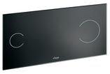 Viega betjeningsplade sensitive visign for more 100 v.f.more 100s 230v glas / esg parsol/sort
