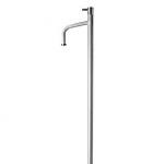 Eqi 4275 fritstående arbejdsvandpost 3/4x3/4 1600mm med greb silkemat