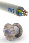 5G4 mm2 (med jord) NKT NOIKLX Installationskabel Halogenfri, ø13,4mm - afmålt