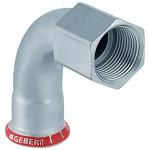 Geberit Mapress FZ bøjning 28 mm x 1''. 90Â° muffe-muffe