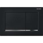 Geberit Betjen.plade omega30 Betjeningsplade omega30, sort/krom/sort