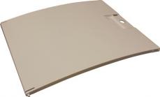 ABB Låge til Mistral 24/48 moduler gruppeafdækning, RAL 9016 hvid