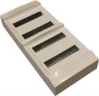 ABB Mistral gruppetavle 48 moduler (4x12) uden låge,IP41, RAL 9016 hvid