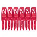 Ledningsmærke 2 Rød 0,5-1,5