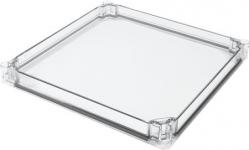 Cubo Plast Låg Transp 300x300x30 Mm.