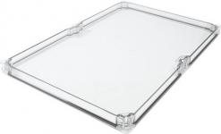 Cubo Plast Låg Transp 400x600x30 Mm.