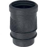 GEBERIT Silent db20 lang ekspansionsmuffe 75 mm. Til svejsning. Gråsort